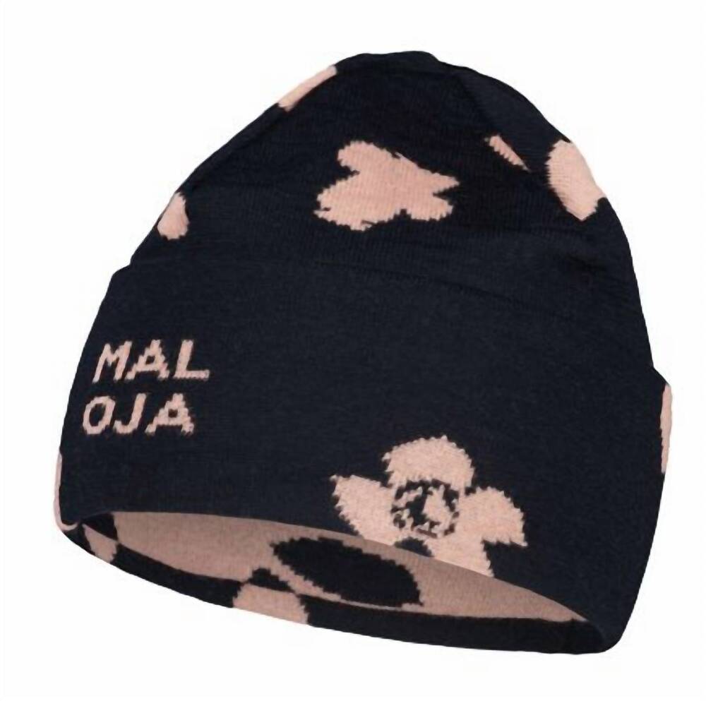 NEW MALOJA roana knitted beanie in night sky